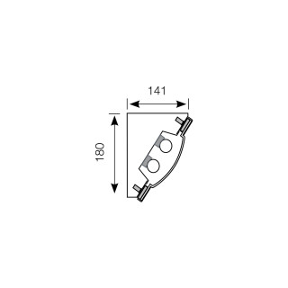 TITAN A45 6930lm 4000K VAV IK11++/120j IP65 L1330mm on off AT