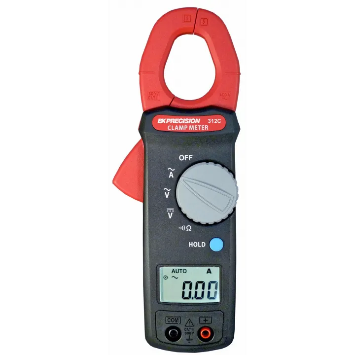 Pince Ampèremétrique 400 A Ac, 600V Ac/Dc. Affichage 4000 Points.