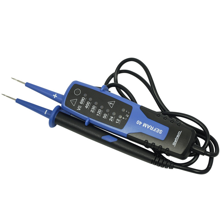 Testeur de tension AC/DC,690V. Reconnaissance de phase.