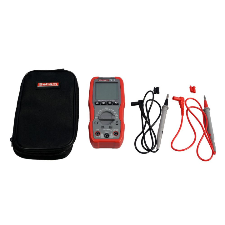 Multimètre Numérique Compact Avec Des Caractéristiques Avancées, Trms Ac