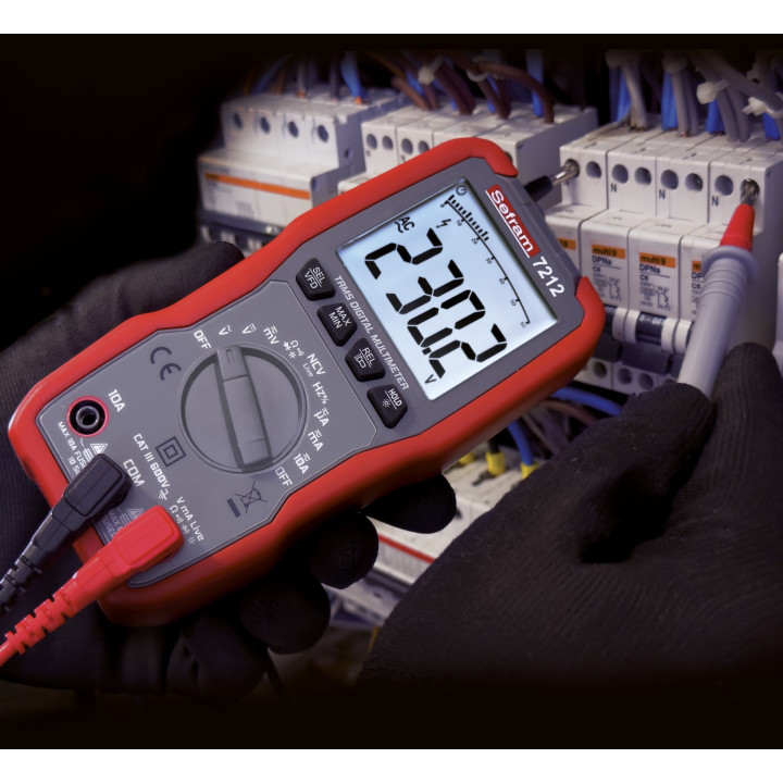 Multimètre Numérique Compact Avec Des Caractéristiques Avancées, Trms Ac