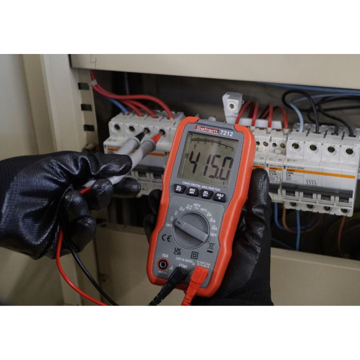 Multimètre Numérique Compact Avec Des Caractéristiques Avancées, Trms Ac