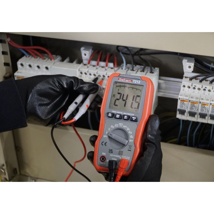 Multimètre Numérique Compact Avec Des Caractéristiques Avancées, Trms Ac