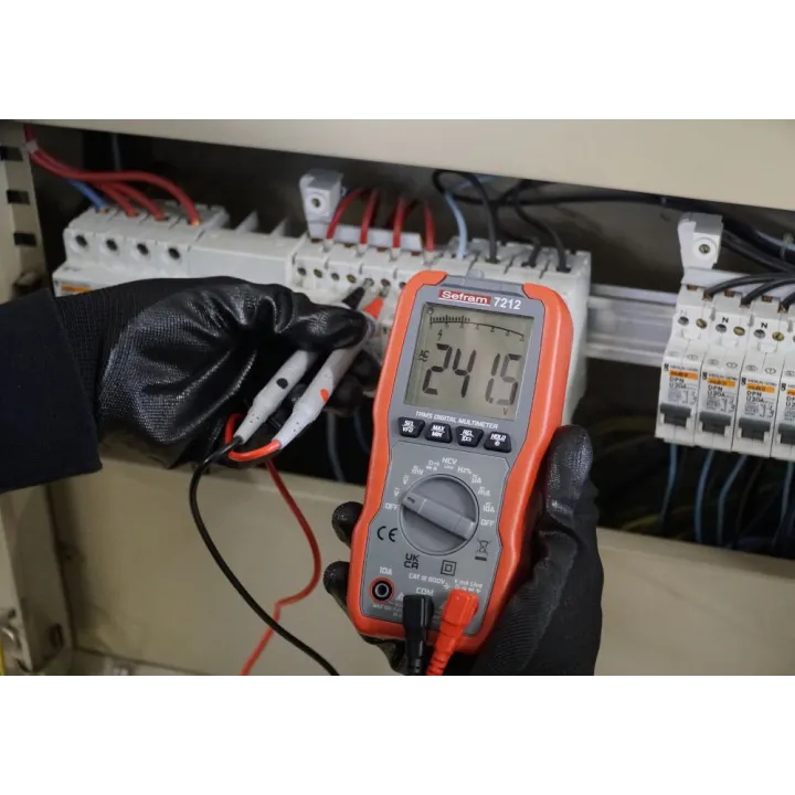 Multimètre Numérique Compact Avec Des Caractéristiques Avancées, Trms Ac