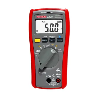 Multimètre 6000 Pts Bluetooth. Trms Ac. Capacimètre, Résistance ,Courant Dc.