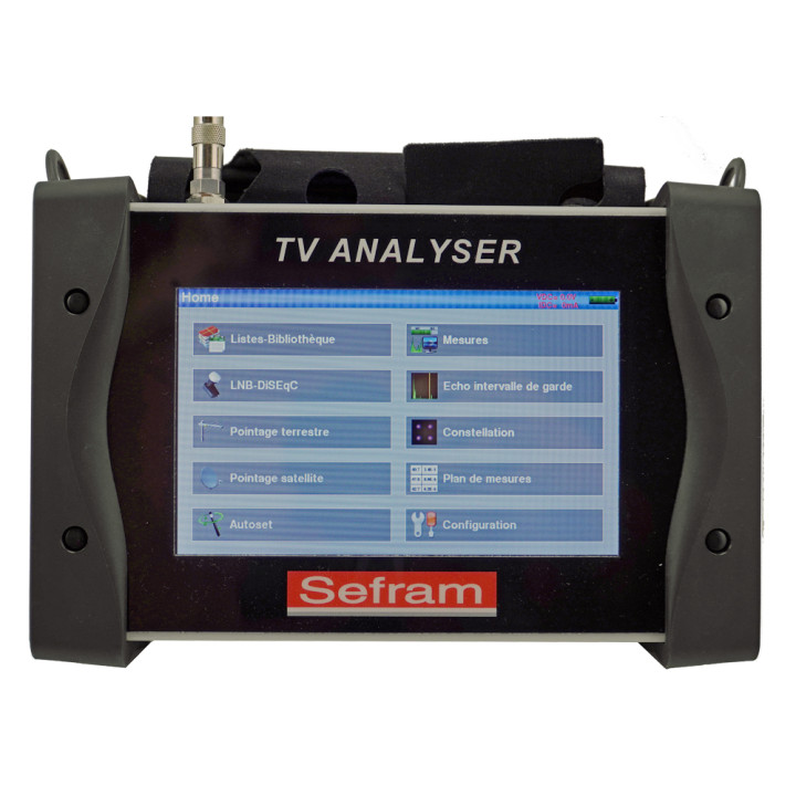 Mesureur De Champ Numérique Pour Installations Terrestre, Satellite Et Câble, 4K