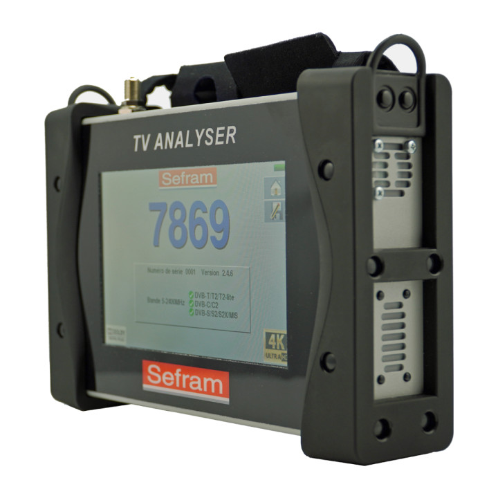 Mesureur De Champ Numérique Pour Installations Terrestre, Satellite Et Câble, 4K