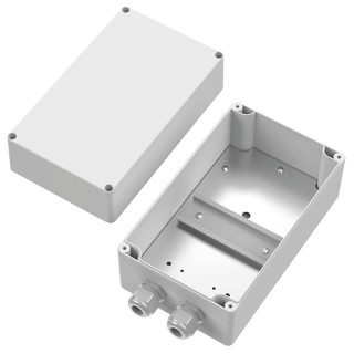 Boitier IP65 pour alimentation rail DIN