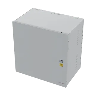Coffret Modulaire Blanc 355X355X237Mm Avec Rail Din + Grille Perforée