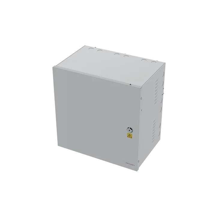 Coffret Modulaire Blanc 355X355X237Mm Avec Rail Din + Grille Perforée