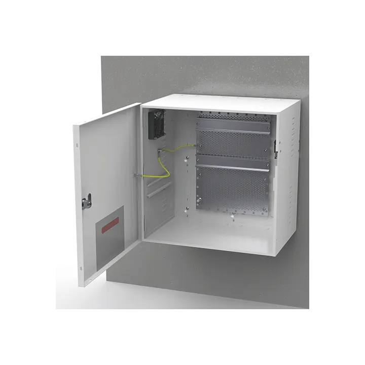 Coffret Modulaire Blanc 355X355X237Mm Avec Rail Din + Grille Perforée