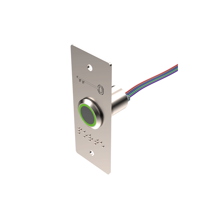 Capteur Infrarouge Lumineux Blanc/Vert, 12/24V Dc+Plaque Étroite
