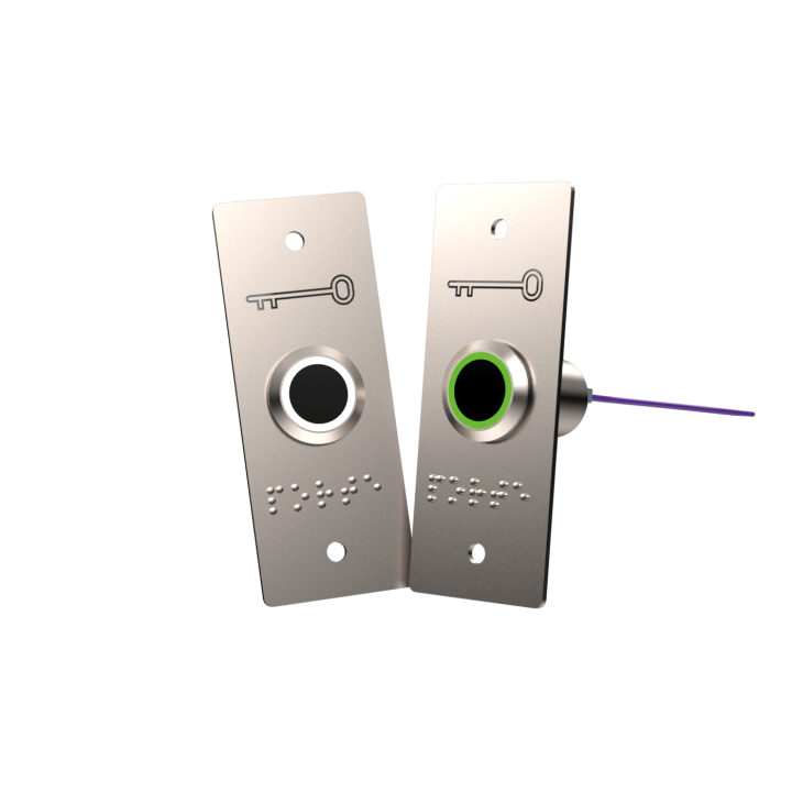 Capteur Infrarouge Lumineux Blanc/Vert, 12/24V Dc+Plaque Étroite