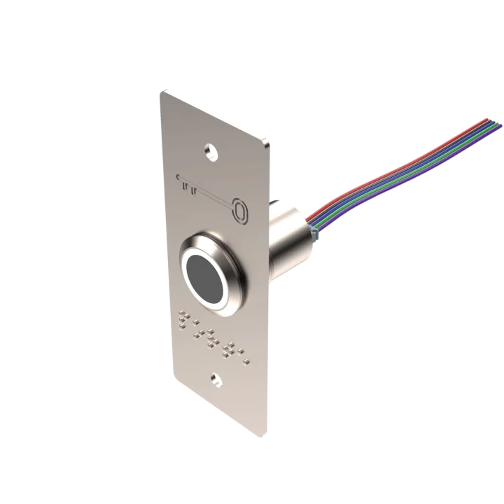 Capteur Infrarouge Lumineux Blanc/Vert, 12/24V Dc+Plaque Étroite