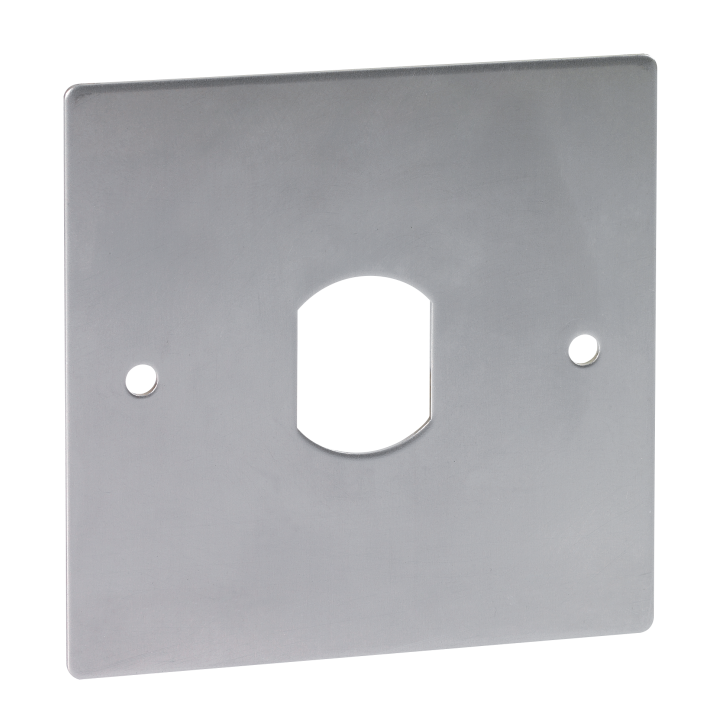 Plaque Inox Avec Empreinte Pour Tête De Lecture