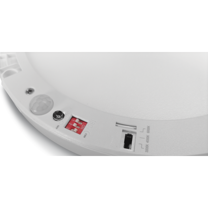 Downlight Fullsmart 18W, Cct, Encastrement Adaptable, Sensor Pir