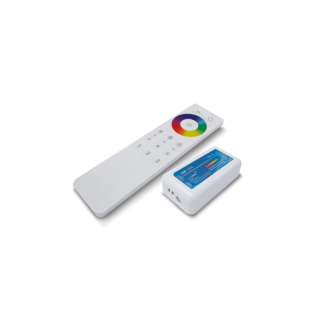 Contrôleur et télécommande RGB, 2.4G, 288w max, 3 groupes