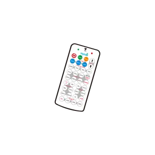 Télécommande Pour Détecteur Ir Triptik Pir - 2 Piles Aaa Non Incluses