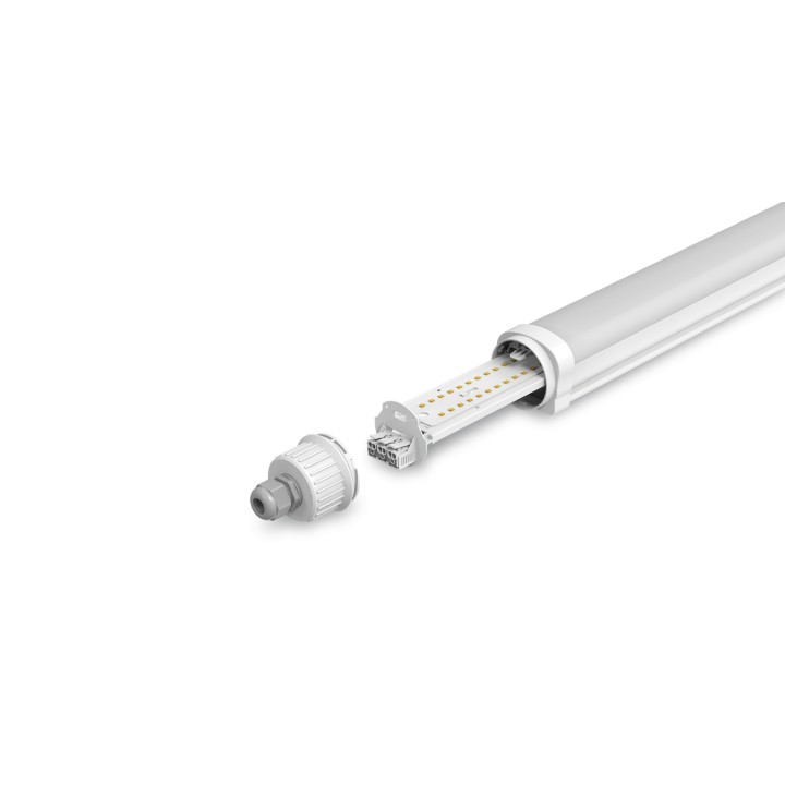 Étanche Oslo 2, 28/36/41/50W 160Lm/W 150Cm 4000K Trav. Sensor 3 États