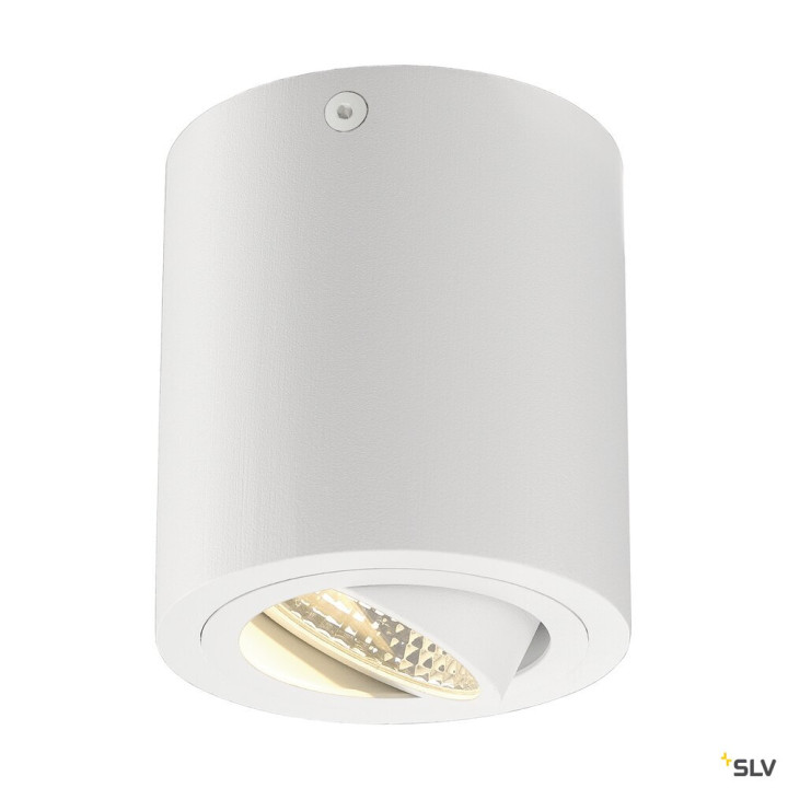 TRILEDO, plafonnier intérieur, simple, rond, blanc, LED, 8,1W, 3000K