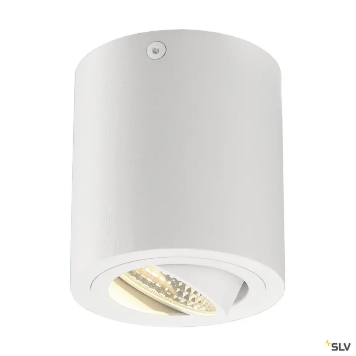 TRILEDO, plafonnier intérieur, simple, rond, blanc, LED, 8,1W, 3000K