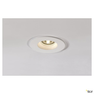 PLASTRA, encastré, GU10, rond, plâtre, 35W max.