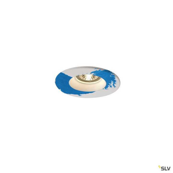 PLASTRA, encastré, GU10, rond, plâtre, 35W max.