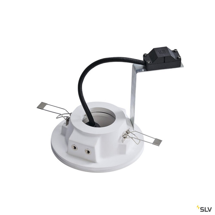 PLASTRA, encastré, GU10, rond, plâtre, 35W max.