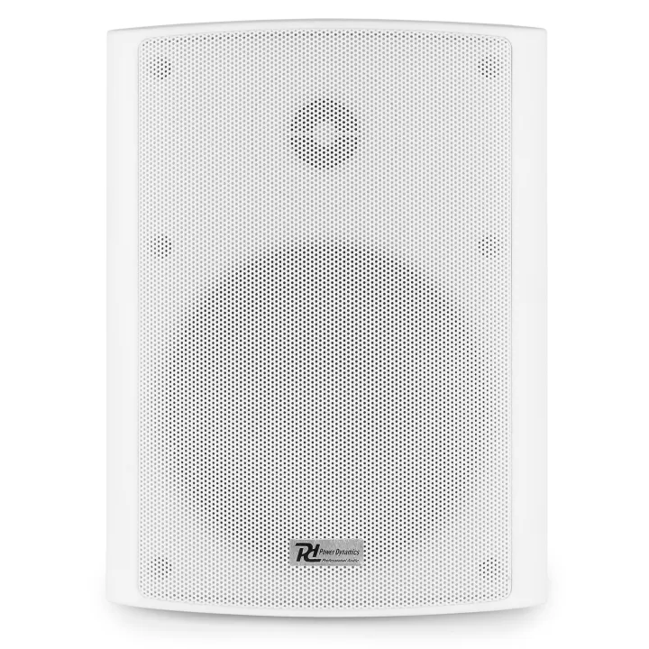 Enceinte, 100 V / 8 Ω, 120 W, 5,25", Int / Ext, Ipx5 Paire, Blanches - Bc50V
