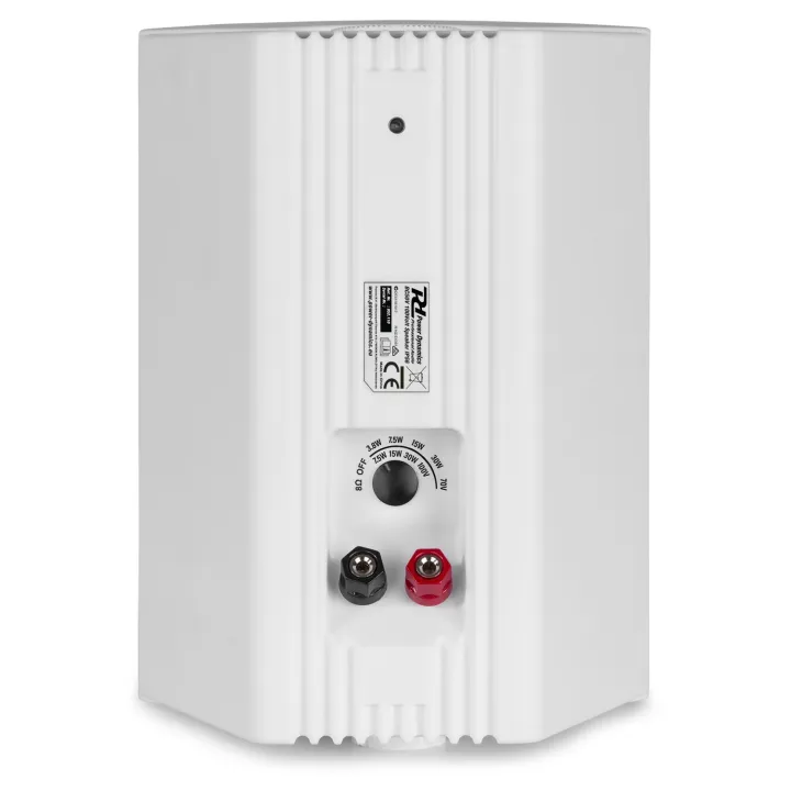 Enceinte, 100 V / 8 Ω, 120 W, 5,25", Int / Ext, Ipx5 Paire, Blanches - Bc50V