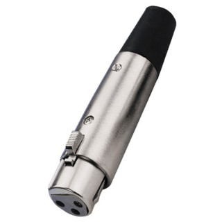 Fiche XLR femelle, 3 pôles
