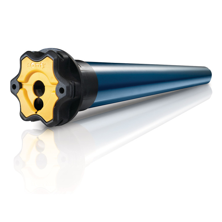 Oximo® 50 RTS 10/17, moteur pour volet roulant 230V radio RTS, câble VVF 3m BAR