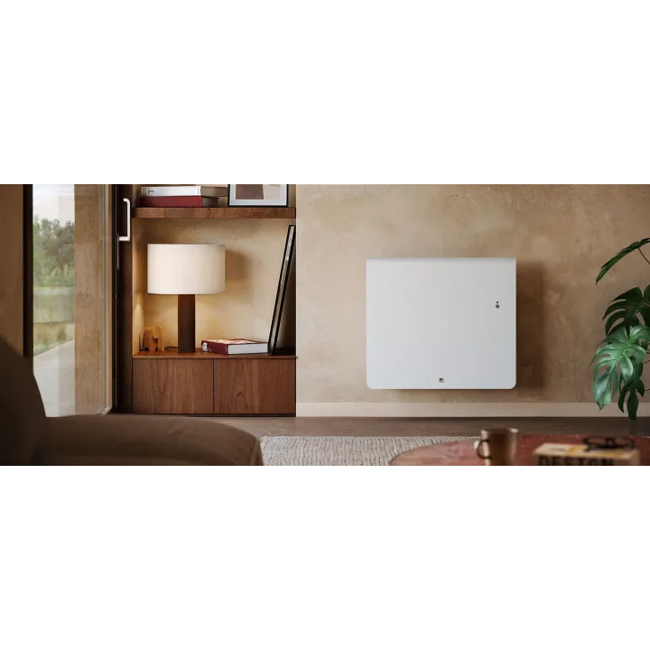 Radiateur Equateur 5 Plinthe 1500W Blanc Mat