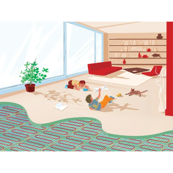 Plancher Rayonnant Électrique Ks Largeur 85 Cm Sans Thermostat 1170W