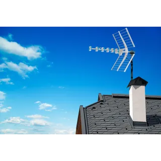 Antenne Vektor 9 Directeurs Uhf Avec Filtre Lte 5G Gain 16-18 Db