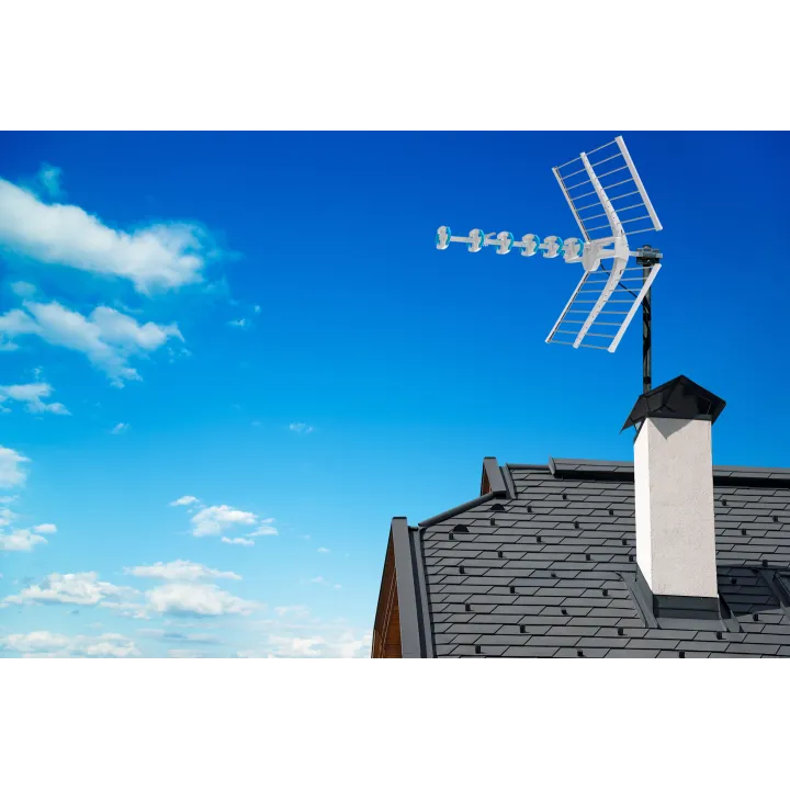 Antenne Vektor 9 Directeurs Uhf Avec Filtre Lte 5G Gain 16-18 Db
