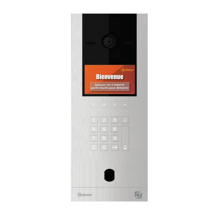 Platine digitale autonome graphique + clavier codé + boucle magnétique