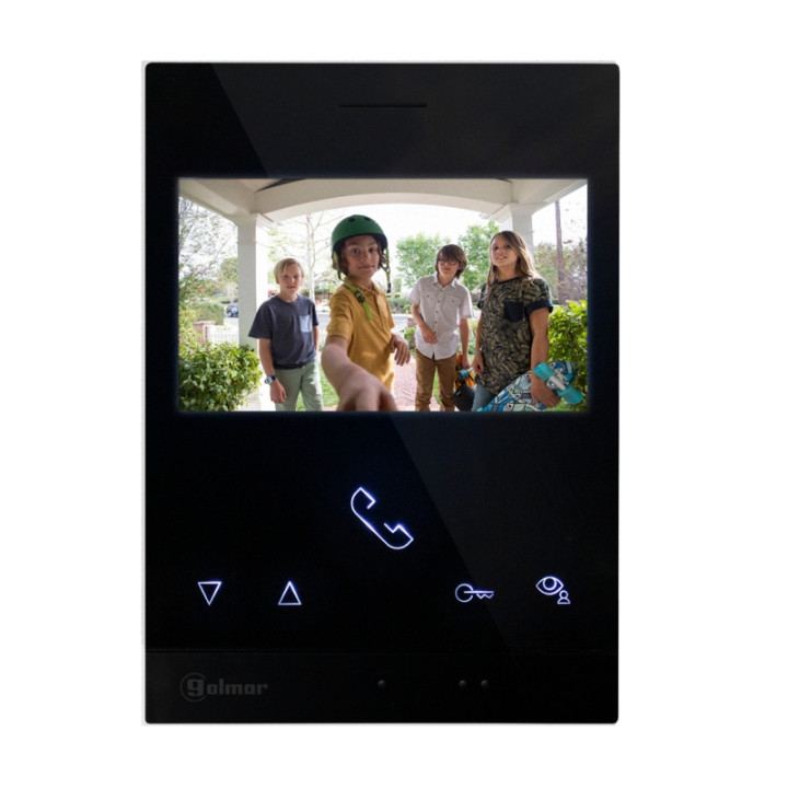 Moniteur Vidéo Couleur Art4 Mains Libres 4.3'' (Finition Noire) (G2P)