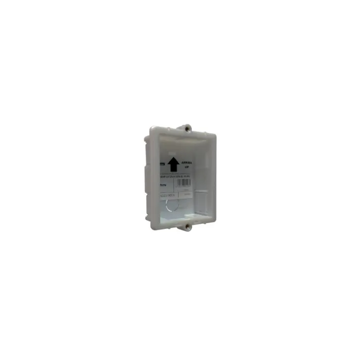 Boîtier D'Encastrement Pvc 1 Module Pour Platine Nexa Aluminium