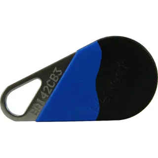 Badge De Proximité Noir/Bleu Mifare 13.56 Mhz Toutes Centrales Hexact