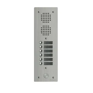 Platine Monobloc Hr Alu Audio Analogique (1+N) 1 Rangée 6 Boutons