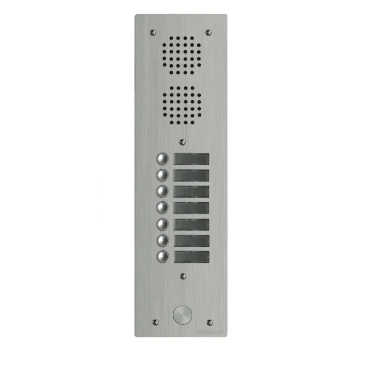 Platine Monobloc Hr Alu Audio Analogique (1+N) 1 Rangée 8 Boutons