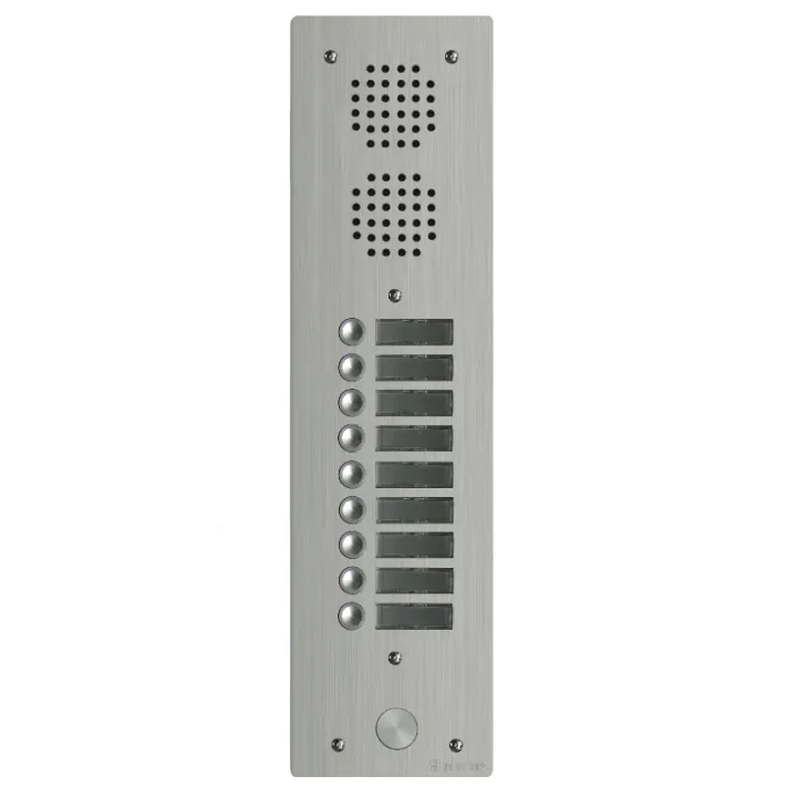 Platine Monobloc Hr Alu Audio Analogique (1+N) 1 Rangée 10 Boutons