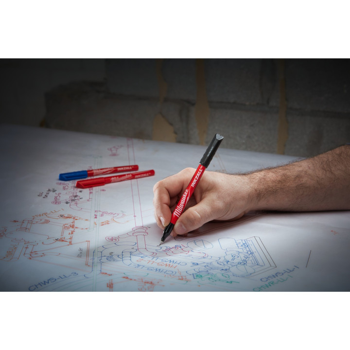 SET 4 STYLOS POINTE ULTRA FINE COULEURS