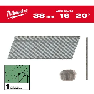 Boîte 2000 Clou Gauge 16 Galva 38Mm