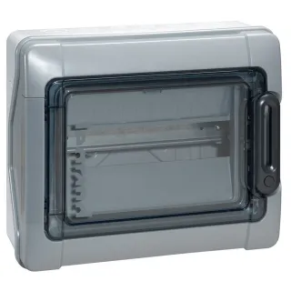 Coffret Étanche Plexo³ 12 Modules Avec Embouts À Perforation Directe Prémontés