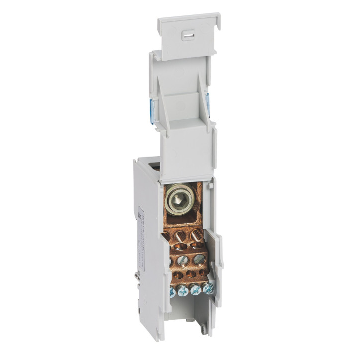 Répartiteur associable 1P 250A 11 connexions max par barreau - 2 modules DIN Répartiteur associable 1P 250A 11 connexions max par barreau - 2 modules DIN