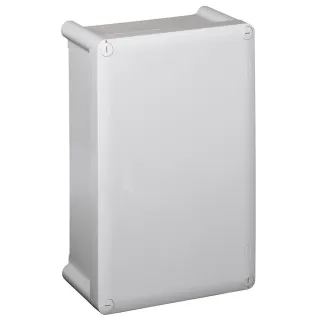 Boîtier Industriel Plastique Ip55 Ik07 - 130X75X74Mm - Couvercle Opaque -Ral7035