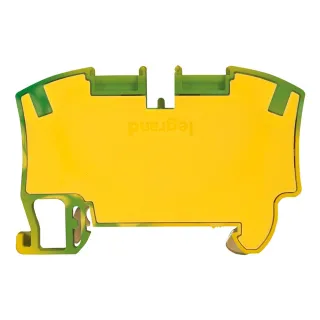 Bloc Jonc Viking 3 À Ressort - 1 Jonc/2 Conduc -1Entr/1Sort-Vert/Jaune - Pas 8