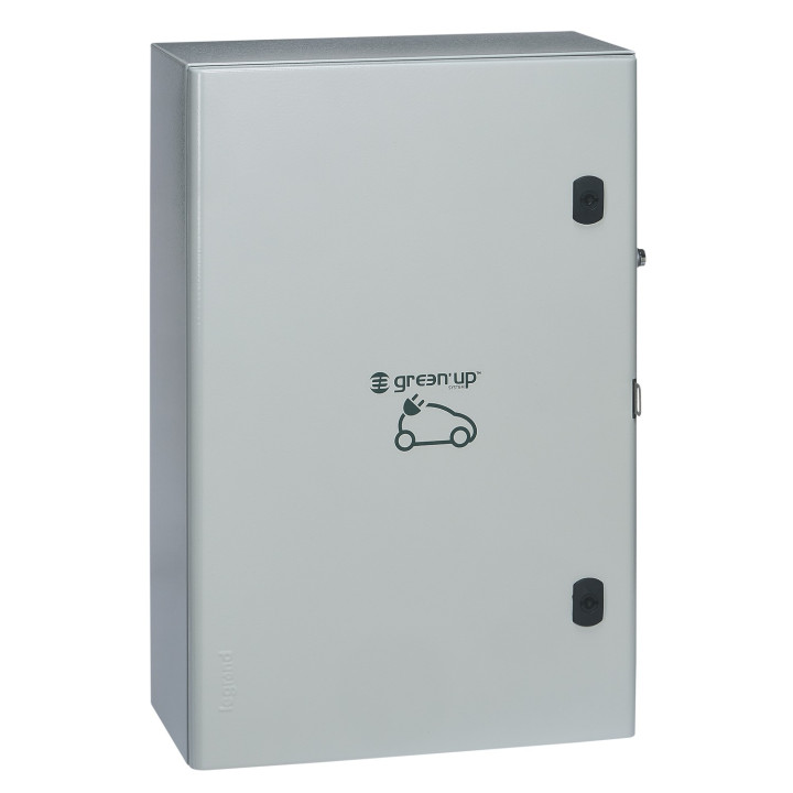 Coffret Comptage Green'Up Avec Prise Mode 2 + Disjoncteur De Branchement